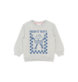 The New Samy Sweatshirt Light Grey Melange