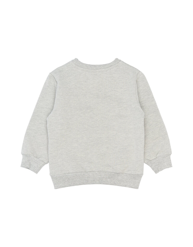 The New Samy Sweatshirt Light Grey Melange