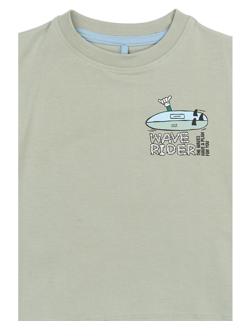 The New Sigurd Tee Aqua Gray