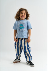 The New Silas Baggy Pants True Blue Striped