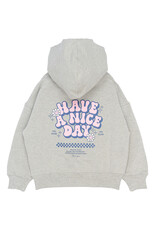 The New Soffi OS Hoodie Light Grey Melange