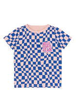 The New Sisse Tee Silver Pink AOP