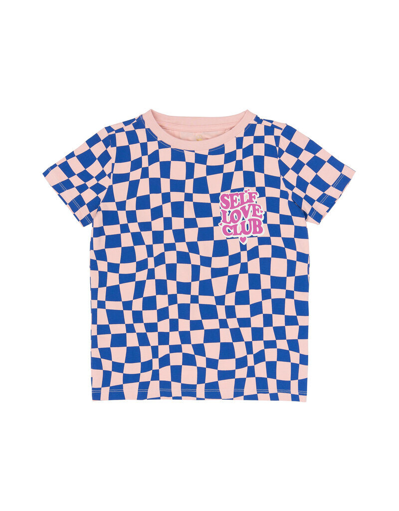 The New Sisse Tee Silver Pink AOP