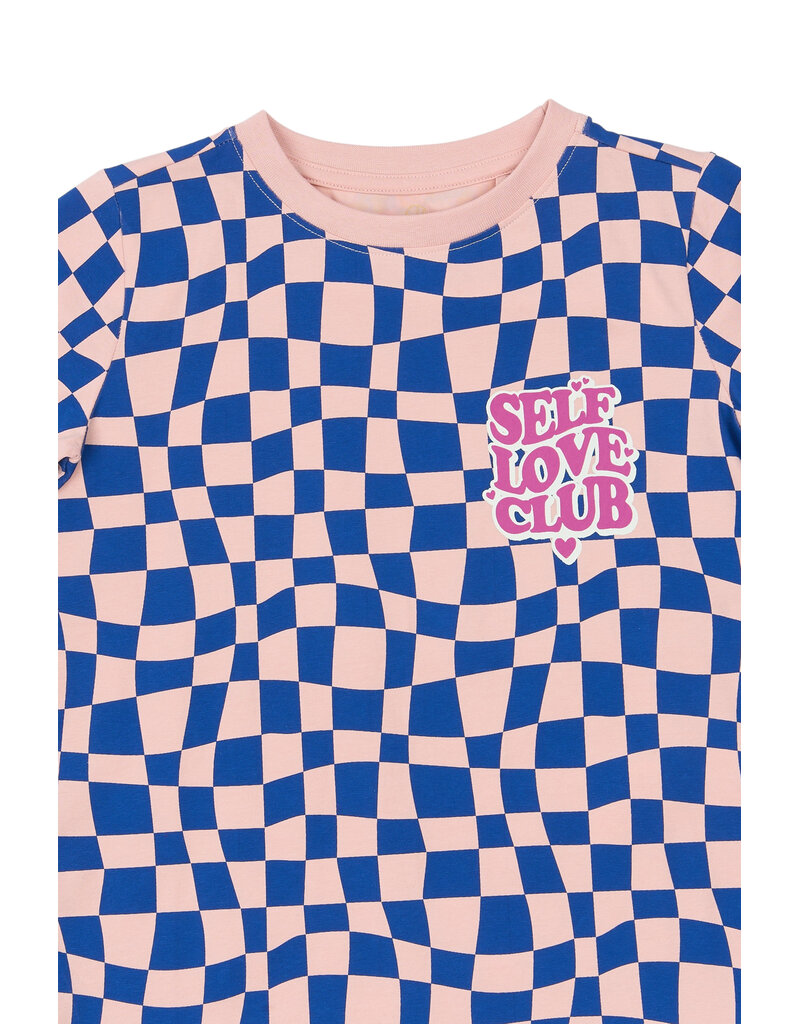 The New Sisse Tee Silver Pink AOP