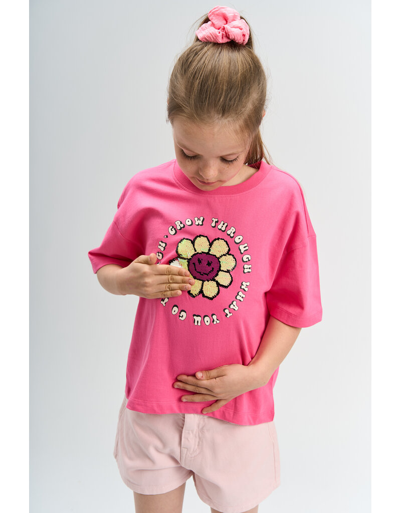 The New Skye OS Tee Carmine Rose