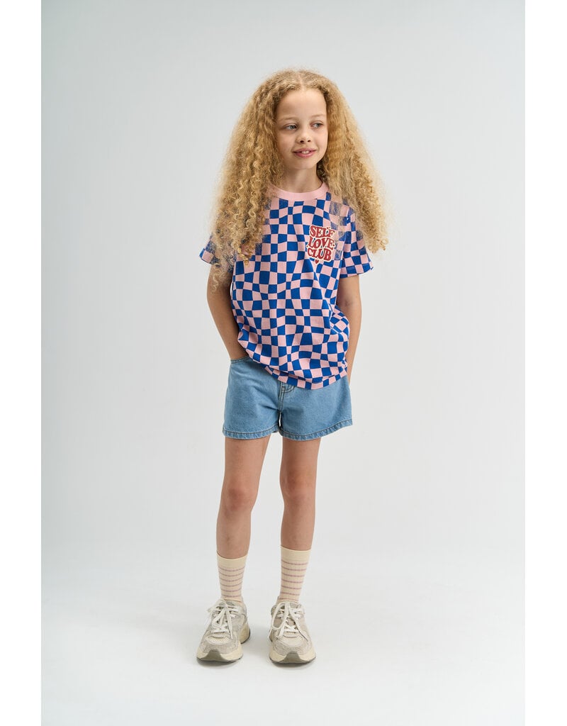 The New Samantha Denim Shorts Light Blue Denim