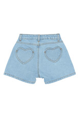 The New Samantha Denim Shorts Light Blue Denim