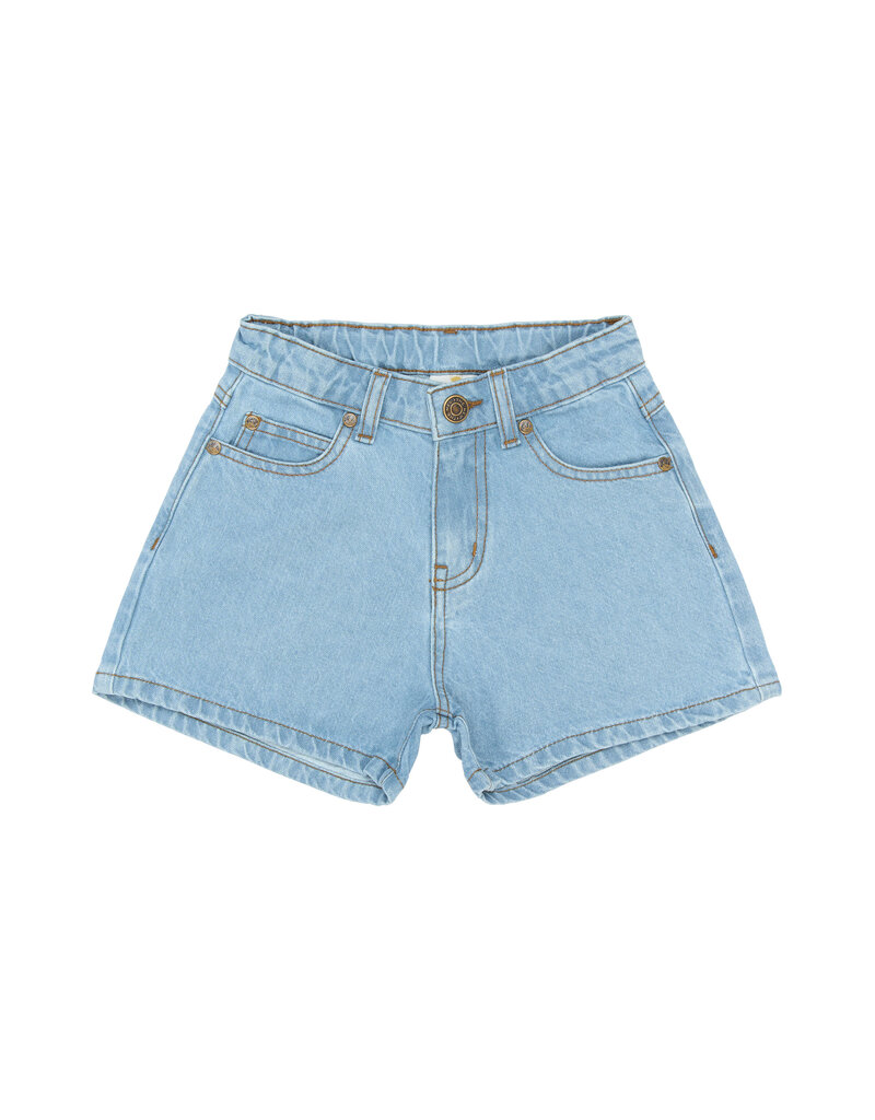 The New Samantha Denim Shorts Light Blue Denim
