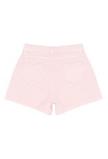 The New Samantha Denim Shorts Light Lilac