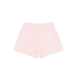 The New Samantha Denim Shorts Light Lilac