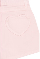 The New Samantha Denim Shorts Light Lilac