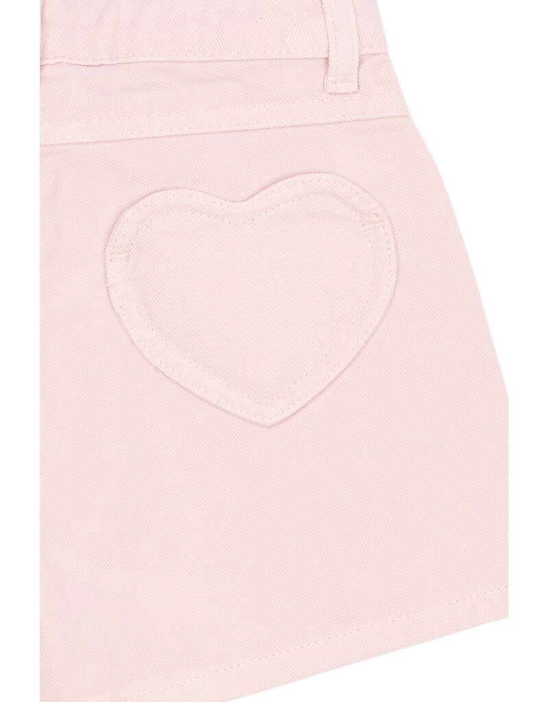 The New Samantha Denim Shorts Light Lilac