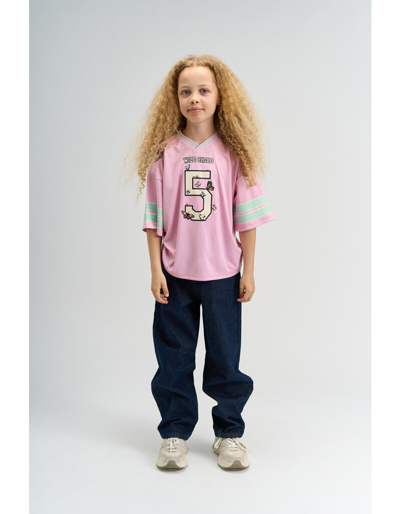 The New Sports OS Tee Silver Pink