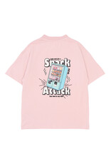 The New Snack OS  Tee Silver Pink