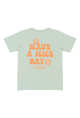 The New Sander Tee Aqua Gray