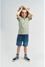 The New Sander Tee Aqua Gray