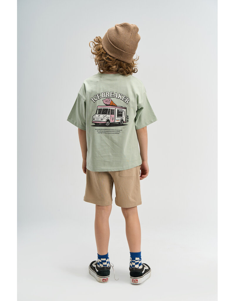 The New Stefano OS Tee Aqua Grey