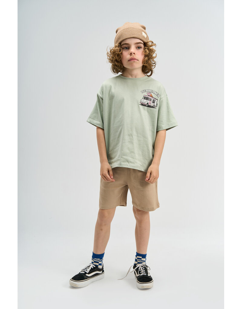 The New Stefano OS Tee Aqua Grey