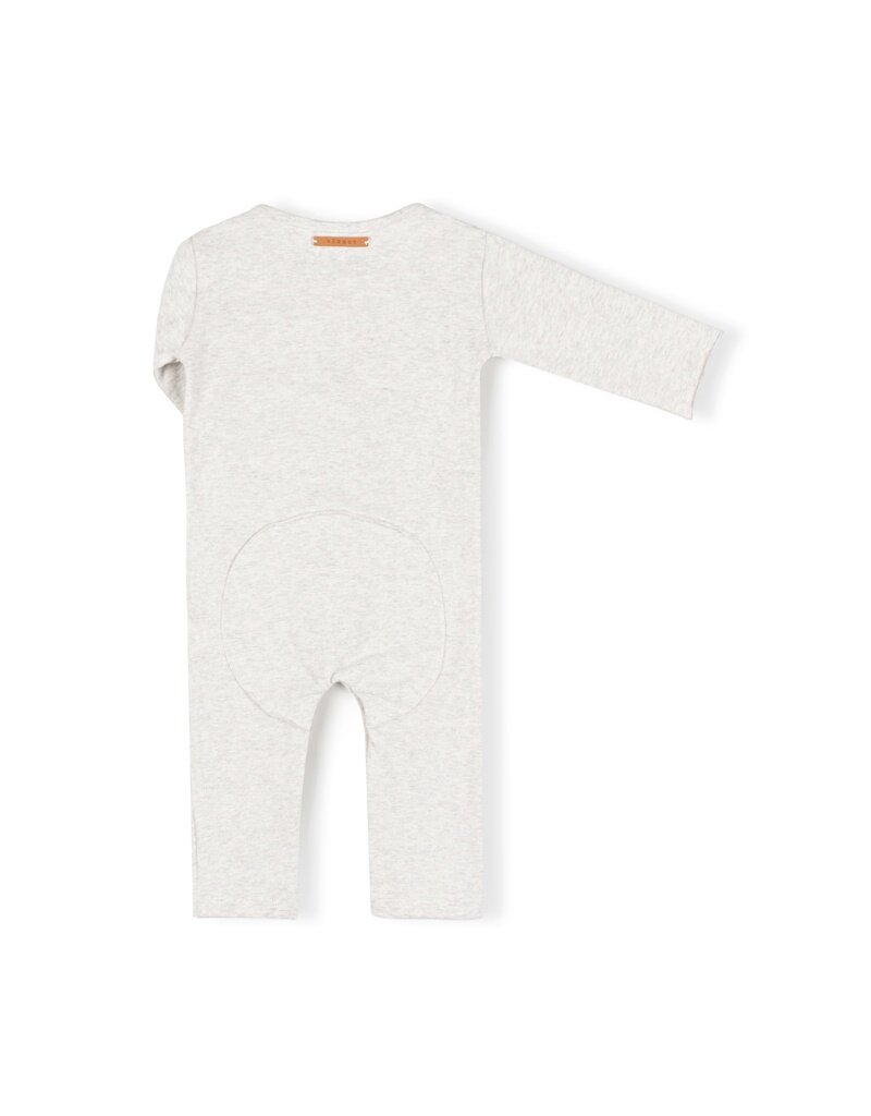 Nixnut Butt Onesie Grey