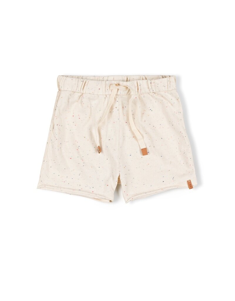 Nixnut Basic Short Ecru Speckle