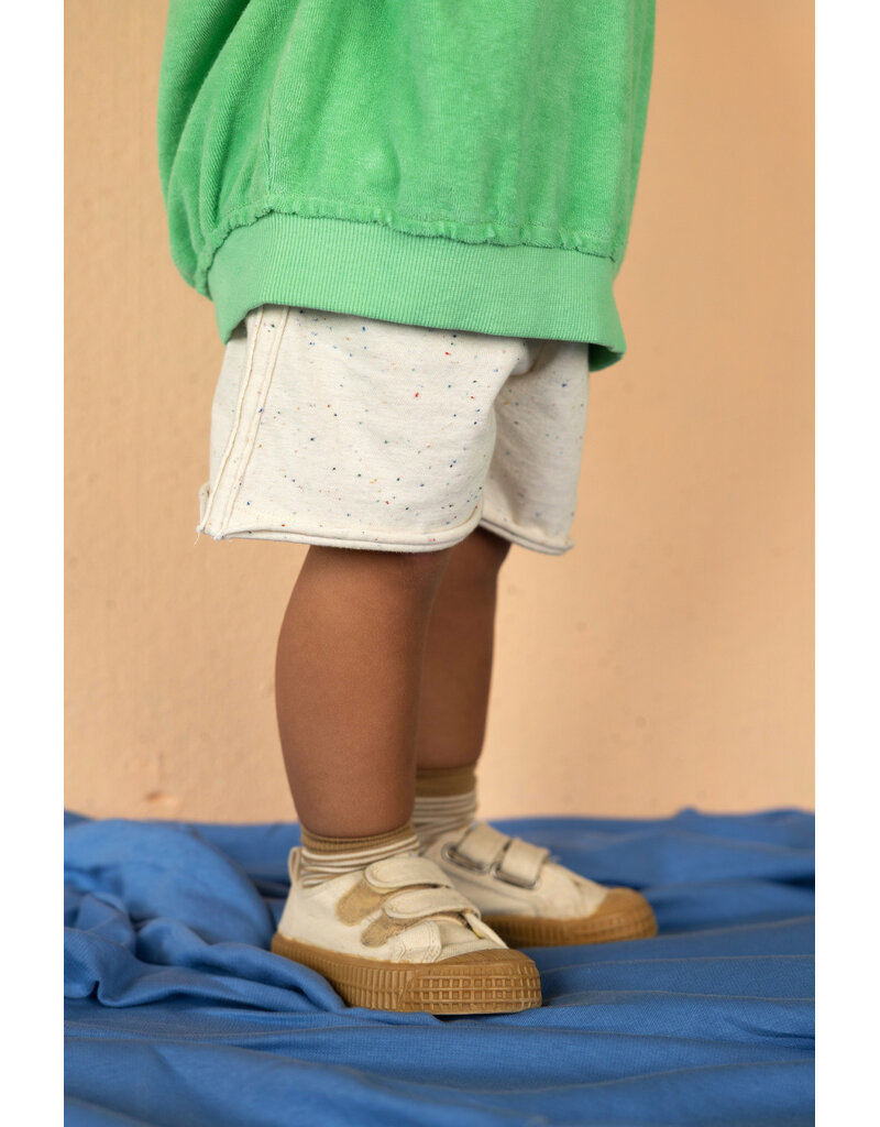 Nixnut Basic Short Ecru Speckle