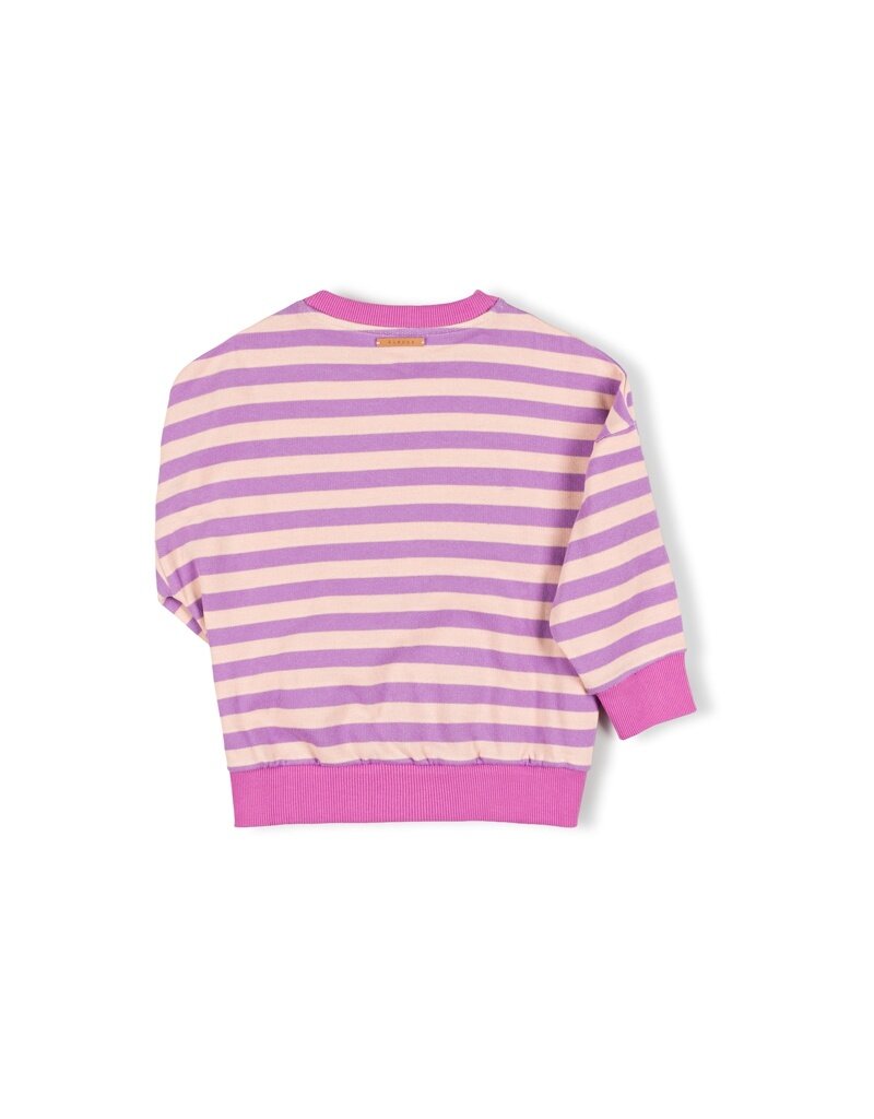 Nixnut Rel Sweater Iris Stripe