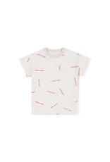 Nixnut Stamp Tshirt Grey