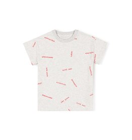 Nixnut Stamp Tshirt Grey