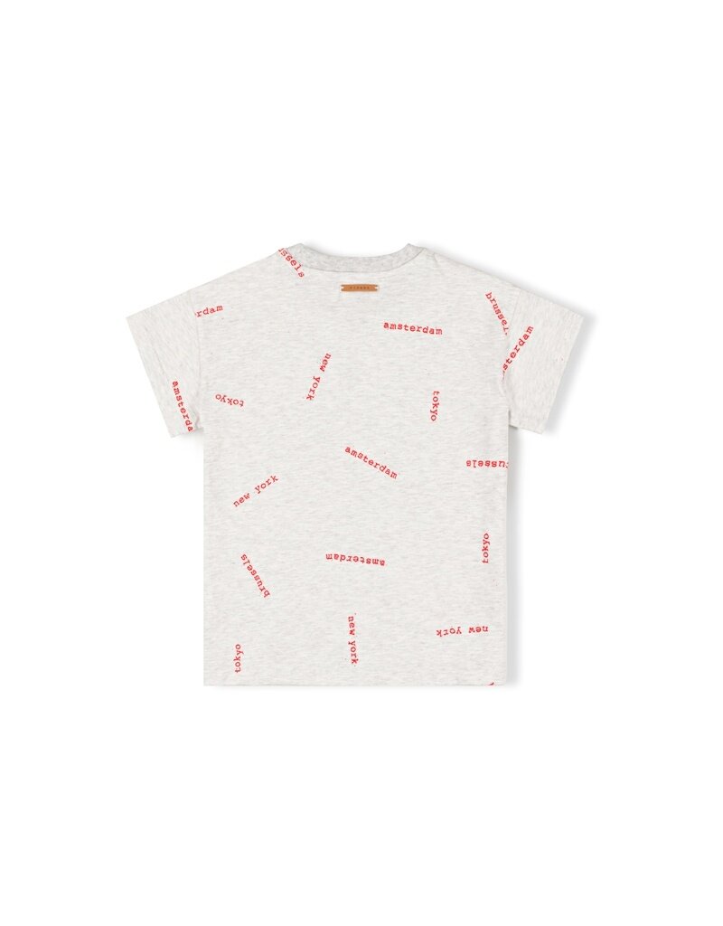 Nixnut Stamp Tshirt Grey