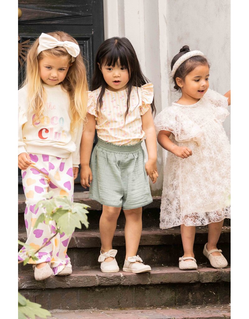 House of Jamie Balloon Sweater Cream (Terry cotton)