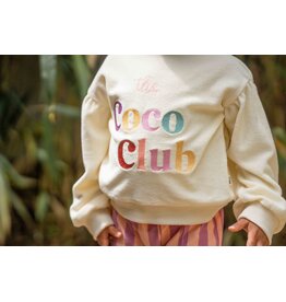 House of Jamie Balloon Sweater Cream (Terry cotton)