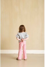 House of Jamie Flared Pants Violet Bellini Stripes