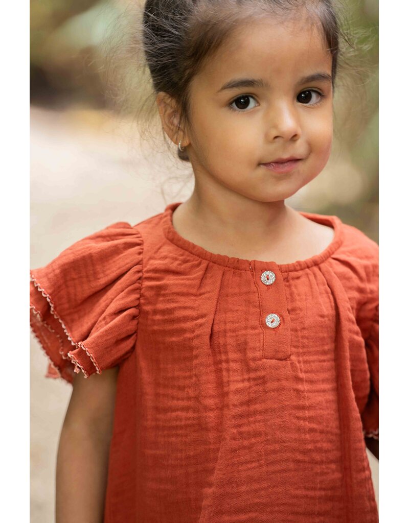 House of Jamie Butterfly Top Cinnabar