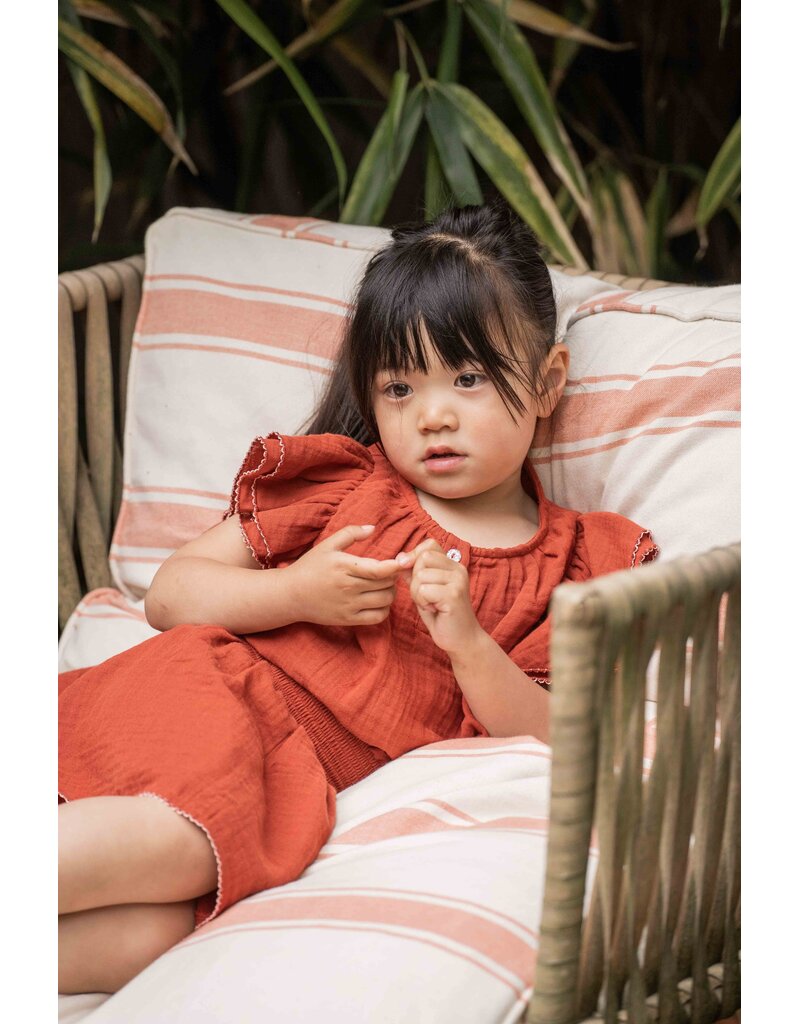 House of Jamie Butterfly Top Cinnabar