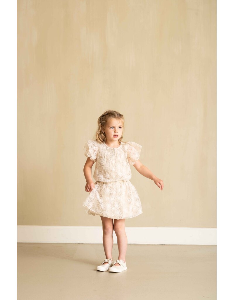 House of Jamie Dreamy Skirt Daisy Ivory