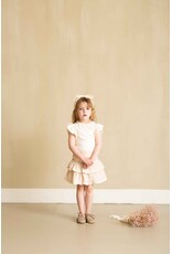 House of Jamie Ruffled Tee Cream