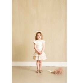 House of Jamie Ruffled Tee Cream