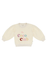 House of Jamie Balloon Sweater Cream (Terry cotton)