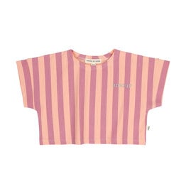 House of Jamie Relaxed Tee Violet Bellini Stripes