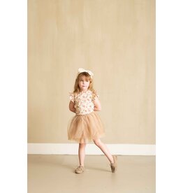 House of Jamie Ruffled Tee Flowerbomb