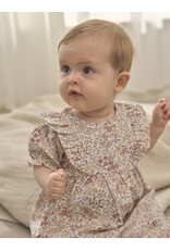 En Fant Dress SS AOP Eggnog