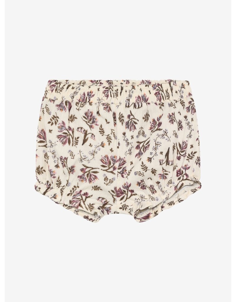 En Fant Bloomers Floral Woven Eggnog