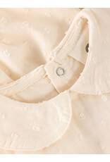 En Fant Romper LS Dobby Eggnog