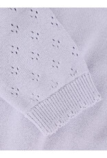 En Fant Cardigan Knit Purple Heather