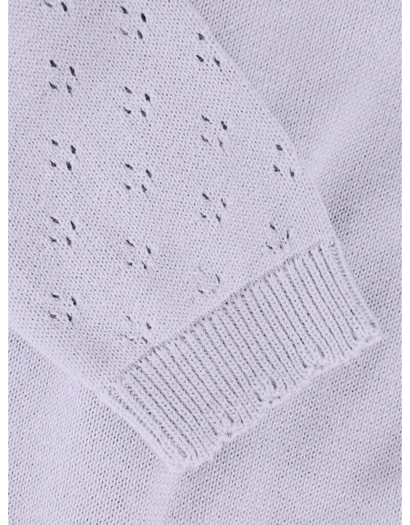 En Fant Cardigan Knit Purple Heather