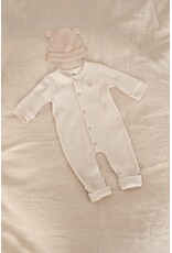 Feetje Pak omslagvoet rib met streep - Honey Bear