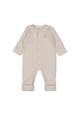 Feetje Pak omslagvoet rib met streep - Honey Bear