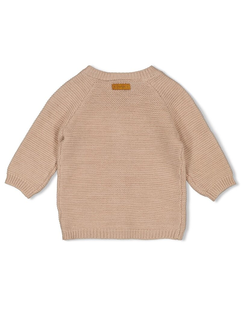 Feetje Vestje gebreid - Honey Bear