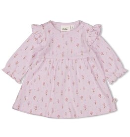 Feetje Jurk pointelle rib AOP - Flower Ranch