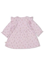Feetje Jurk pointelle rib AOP - Flower Ranch